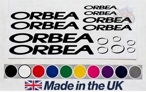 14pc orbea vinyl decals - 14pc,