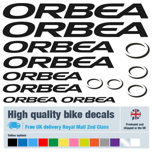 Orbea bike labels decals - labels, /