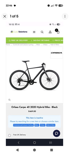 Orbea carpe bike - orbea,