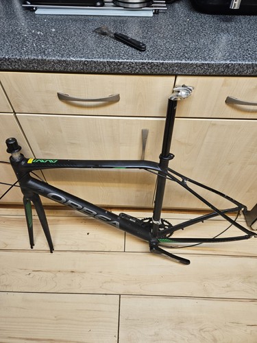 Frame fork crankset 55cm road - frame,