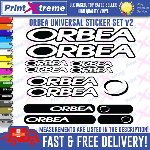 Orbea bikes decal stickers - bikes,